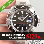 43mm New Single Red Replica Rolex Sea Dweller_th.png